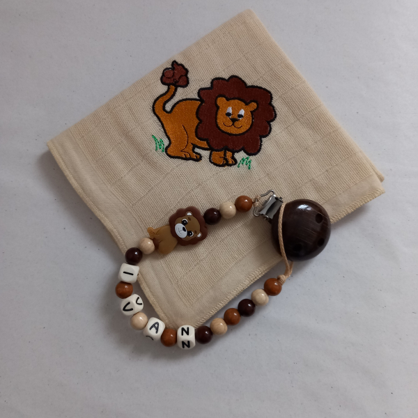 Nuscheli/Nuggikette Set Tiere